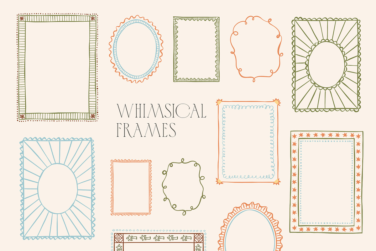 Summer Frames and Backgrounds, an Object Graphic by DesignThatMatters (Photo 4 of 10)