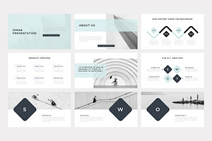 Omma Minimal PowerPoint Template