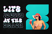 Frontier - A Retro Display Font, a Handwritten Font by a Piece of Cake (Thumbnail 2 of 9)