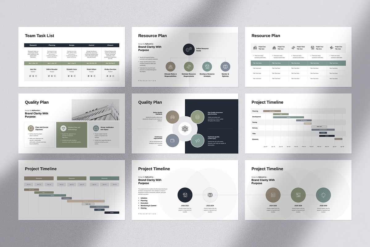 Project Proposal Presentation, a Presentation Template by GoldenPixelStudio (Photo 20 of 27)