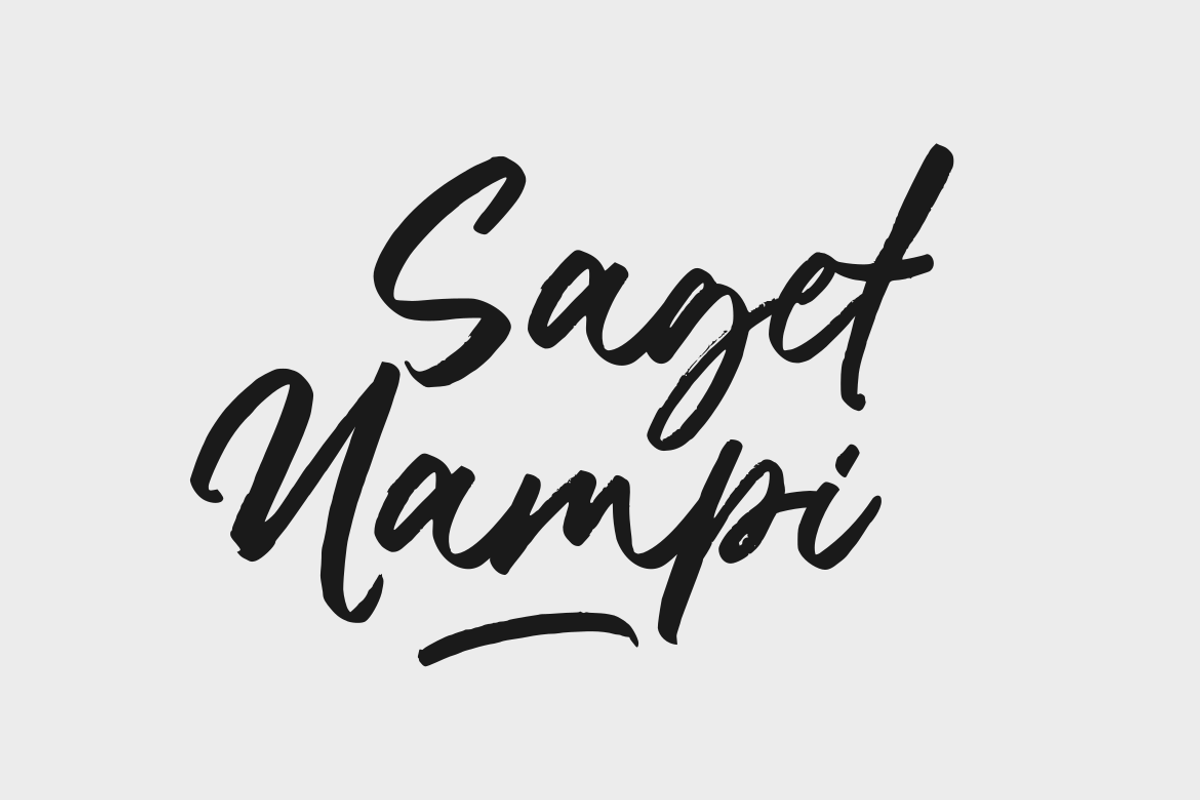Bathuk Anget - Script Font, a Script Font by GFRcreative (Photo 2 of 6)