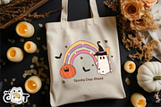 Funny Halloween Ghost Clipart Bundle, a Graphic by FatCat_Design (Thumbnail 5 of 6)