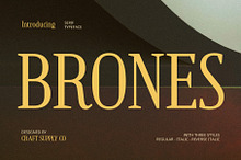 Brones – Classic Font