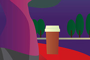 In the evening., a Decorative Illustration by © Fisher Photostudio (Thumbnail 2 of 3)