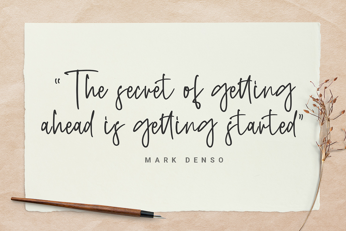 Kavero Hand - Modern Signature Font, a Handwritten Font by RHD Creative Studio (Photo 8 of 10)