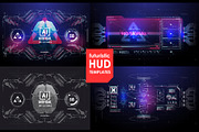 Futuristic Hud templates., a Technology Illustration by Andrew_Derr (Thumbnail 1 of 5)