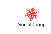 Social Community Logo Template, a Branding & Logo Template by Zia Grfx (Thumbnail 7 of 8)