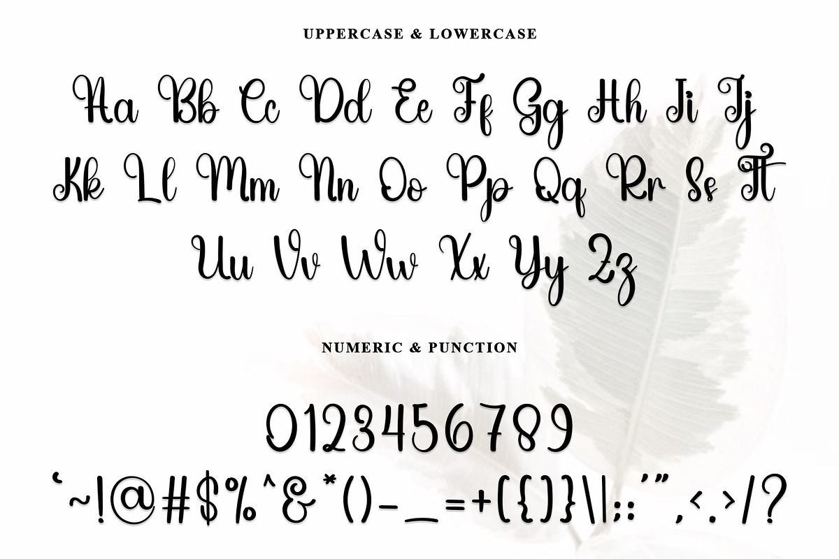 Sample Alphabet, a Handwritten Font by InermediaSTUDIO (Photo 6 of 7)