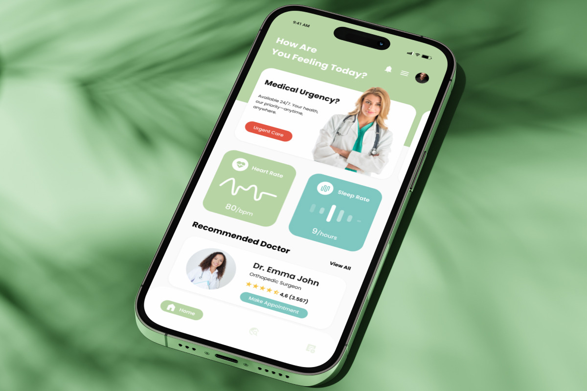 Healix - Medical Trackiing Mobile, an App Template by productype1 (Photo 5 of 5)