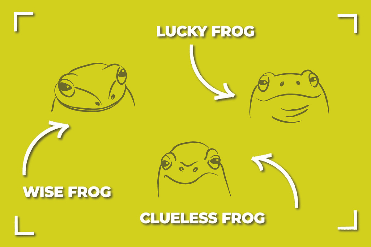 a bunch of frogs (8 SVGs), an Animal Illustration by Bonfloret Studio (Photo 4 of 5)