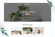 Aulietta - Blog WP Theme Elementor, a WordPress Template by azuratheme (Thumbnail 1 of 6)