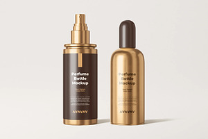Perfume Bottle Mockup, a Product Mockup by zpackcreative
