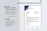 Letterhead Word Template Bundle, a Stationery Template by B2 Studio (Thumbnail 2 of 10)