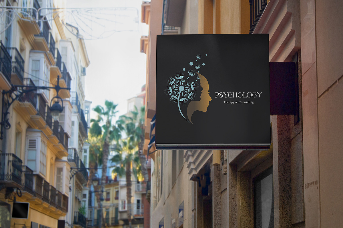 Modern Psychology Logo Template preview 4