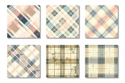 Plaid & Gingham Seamless Patterns, a Pattern Graphic by Canvas Craft (Thumbnail 2 of 9)