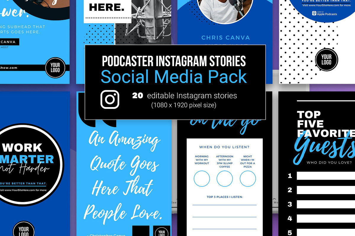 Mega Canva Template Bundle - SALE, a Marketing Template by Mike Brennan Art & Design (Photo 6 of 13)