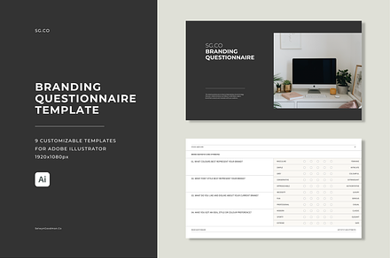 Brand Questionnaire Template
