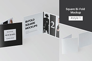 Bi-Fold Brochure Mockup 8 Style, a Print Template by Mockstore (Thumbnail 2 of 18)