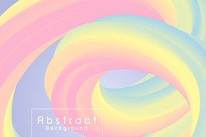 Abstract Colorful Fluid Background