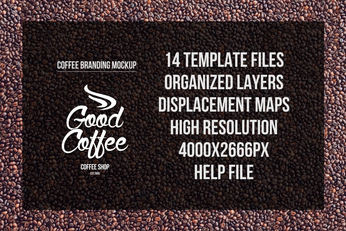Coffee Branding Mock-up, a Cups & Container Mockup by Freeman Studio (Photo 2 of 16)