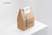 Paper Food Bag Mockup, a Packaging Mockup by DSNA Mockup (Thumbnail 4 of 6)
