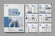 Company Profile Template, a Brochure Template by Work-Envance (Thumbnail 1 of 7)