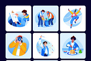 Citizens Illustration Set, a Person Illustration by Creative Stall (Thumbnail 7 of 10)