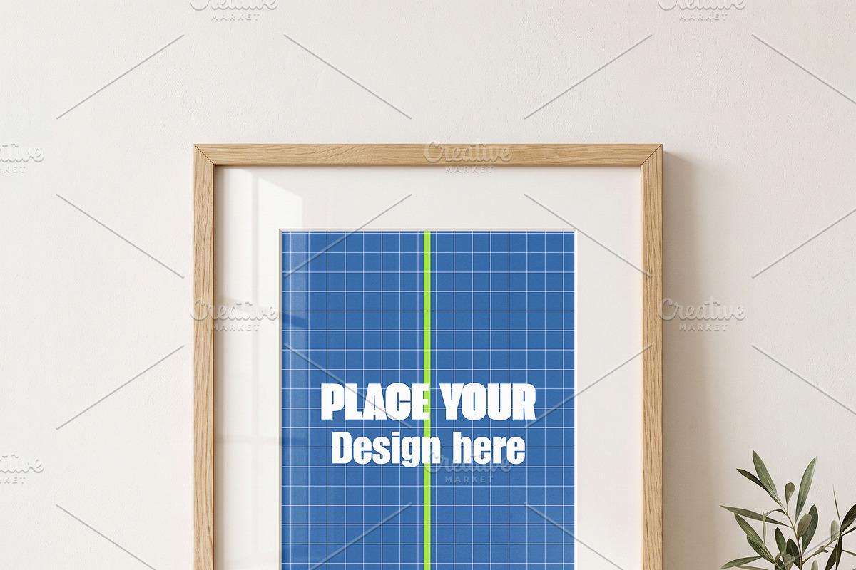 Wooden Poster Frame Mockup Bundle, a Household Mockup by Pixel Foundry (Photo 2 of 9)