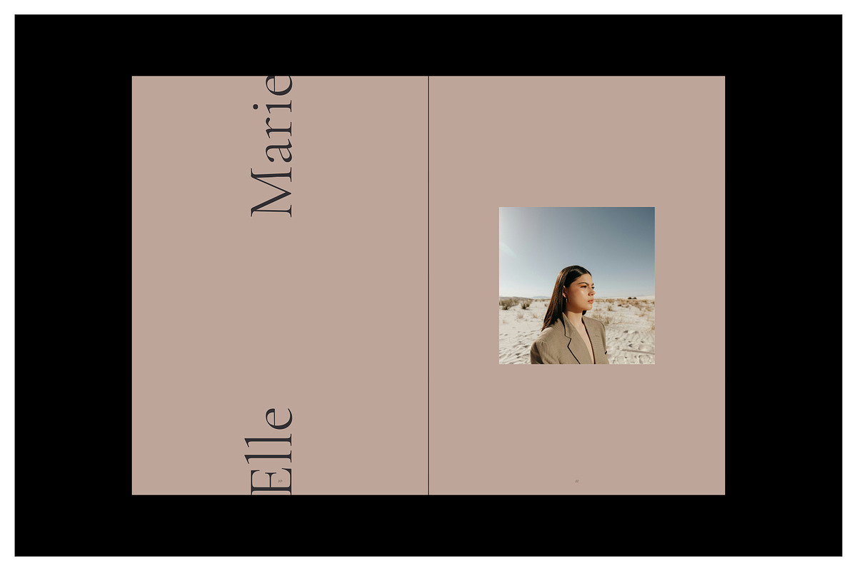 MARIE Editorial Lookbook, a Magazine Template by Arif Tri Ananta (Photo 11 of 14)