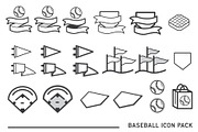 Baseball Vector Icon Pack, an Icon by Kevin Carobine (Thumbnail 2 of 2)