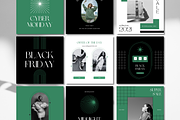 Black Friday Canva Templates, a Social Media Template by Iryna Danyliuk (Thumbnail 3 of 7)