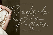 Brookside Pasture, a Handwritten Font by operatype.co (Thumbnail 1 of 15)