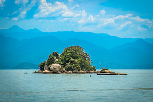 Beautiful island near Paraty, Brazil