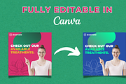 Spa and Wellness Canva Templates, a Social Media Template by Canvagator (Thumbnail 3 of 3)