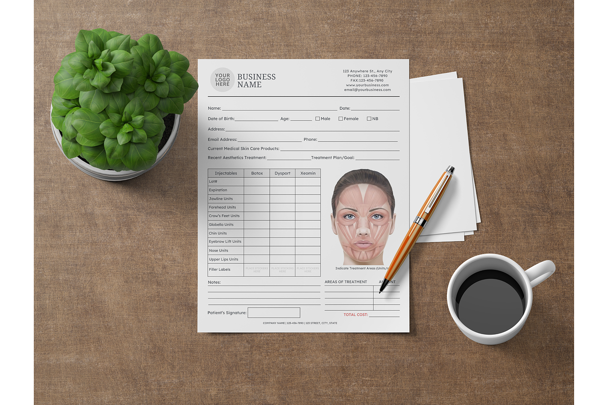 botox-and-dermal-filler-canva-form-a-stationery-template-by-coral-beauty-creative-market