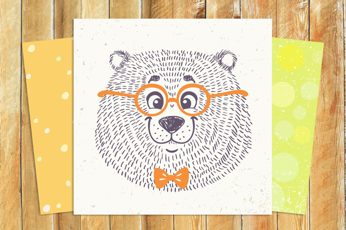 Cute Bear, an Animal Illustration by JulianArt (Photo 2 of 5)