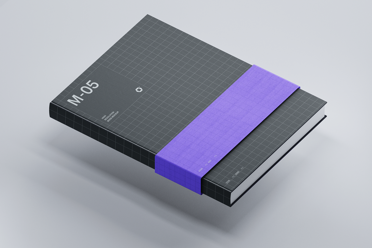 Book Mockup M05 / 6 Scenes, a Print Template by Daniel's Visual (Photo 6 of 9)