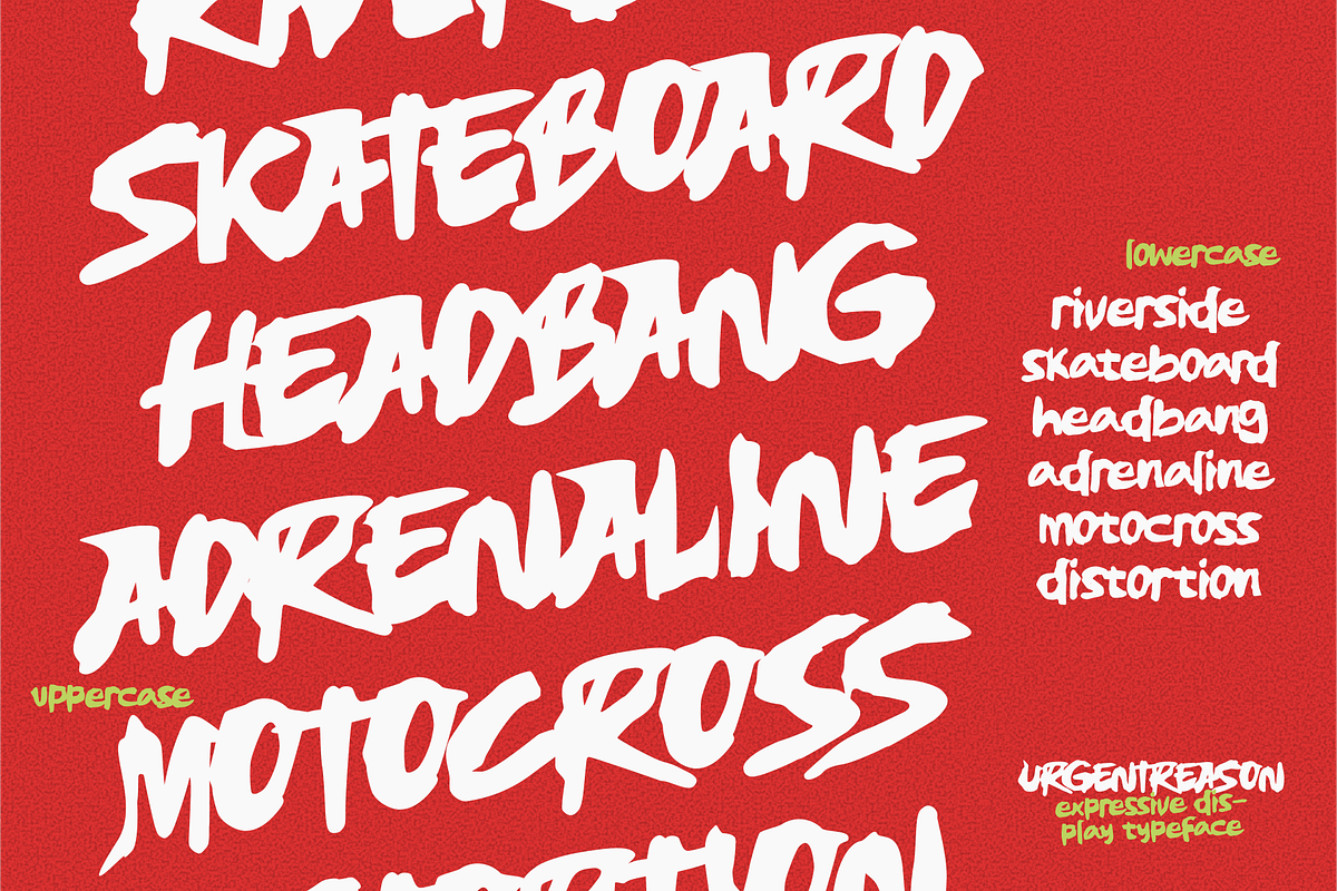 Urgent Reason, a Handwritten Font by Yktypstd (Photo 4 of 10)
