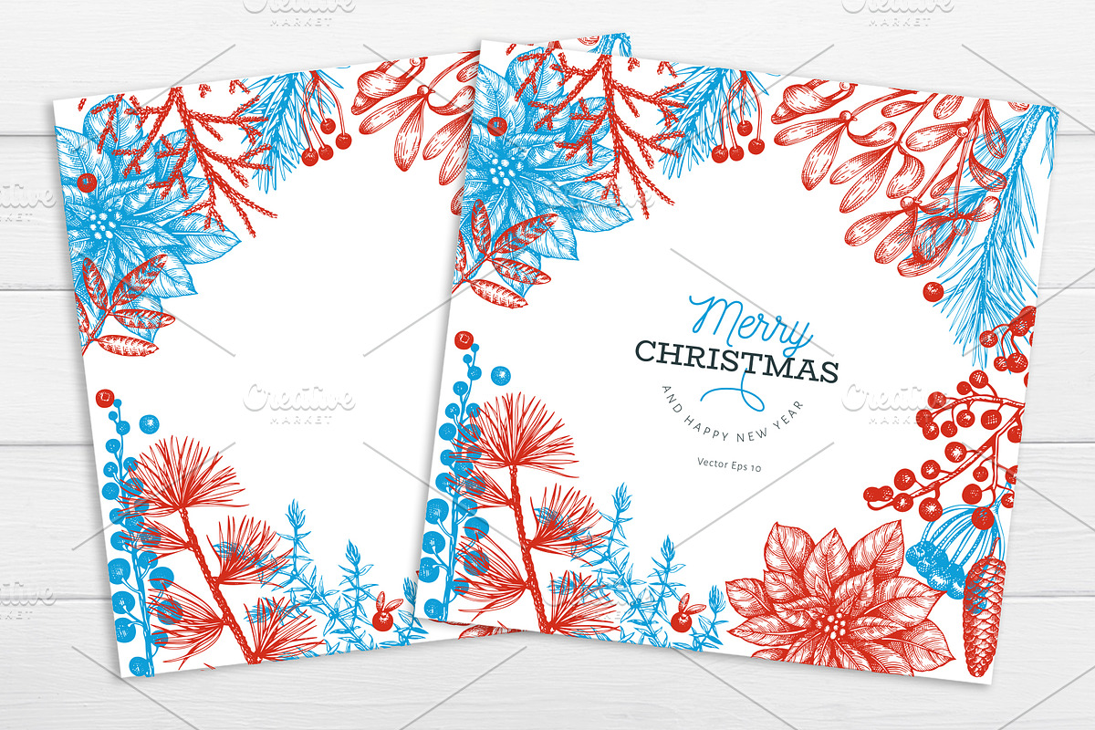 Christmas Vector Collection, a Decorative Illustration by Lubov Illustrations Shop (Photo 4 of 7)