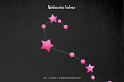 Pink star Zodiac constellations, an Object Illustration by Art and Funny (Thumbnail 5 of 5)