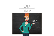 Teacher Portrait Creator | Clip Art, an Education Illustration by Lauren Lesley Studio (Thumbnail 15 of 33)