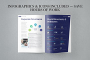 Annual Report Template Canva, a Brochure Template by Oshin Design (Thumbnail 5 of 7)