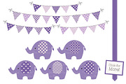 Purple Elephant Graphics, an Illustration by Amanda Ilkov (Thumbnail 2 of 3)