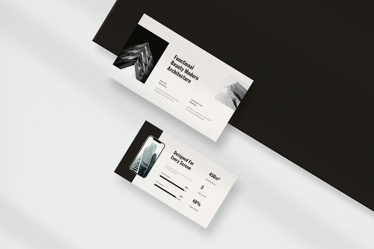 Architecture Portfolio PowerPoint, a Presentation Template by New Coral Design (Photo 5 of 6)