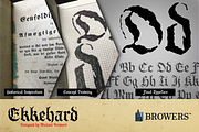 Ekkehard Font, a Blackletter Font by Michael Browers (Thumbnail 2 of 5)