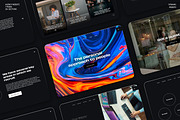 Pitch Black | Dark & Light Theme, a Landing Page Template by Comma Zero Studio (Thumbnail 4 of 4)