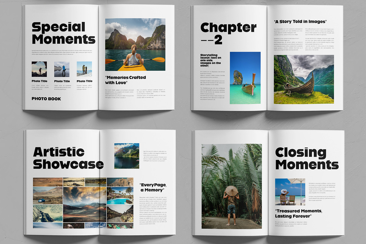 Modern Photo Book Template Design, a Brochure Template by MightyDesign (Photo 3 of 6)