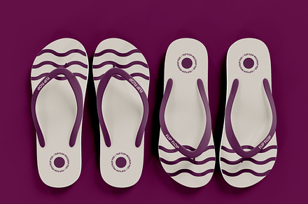 Flip Flop Mockup, a Print Template by Mego-studio