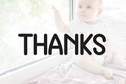 Baby Morning | Script Font, a Script Font by Scratchones (Thumbnail 8 of 8)
