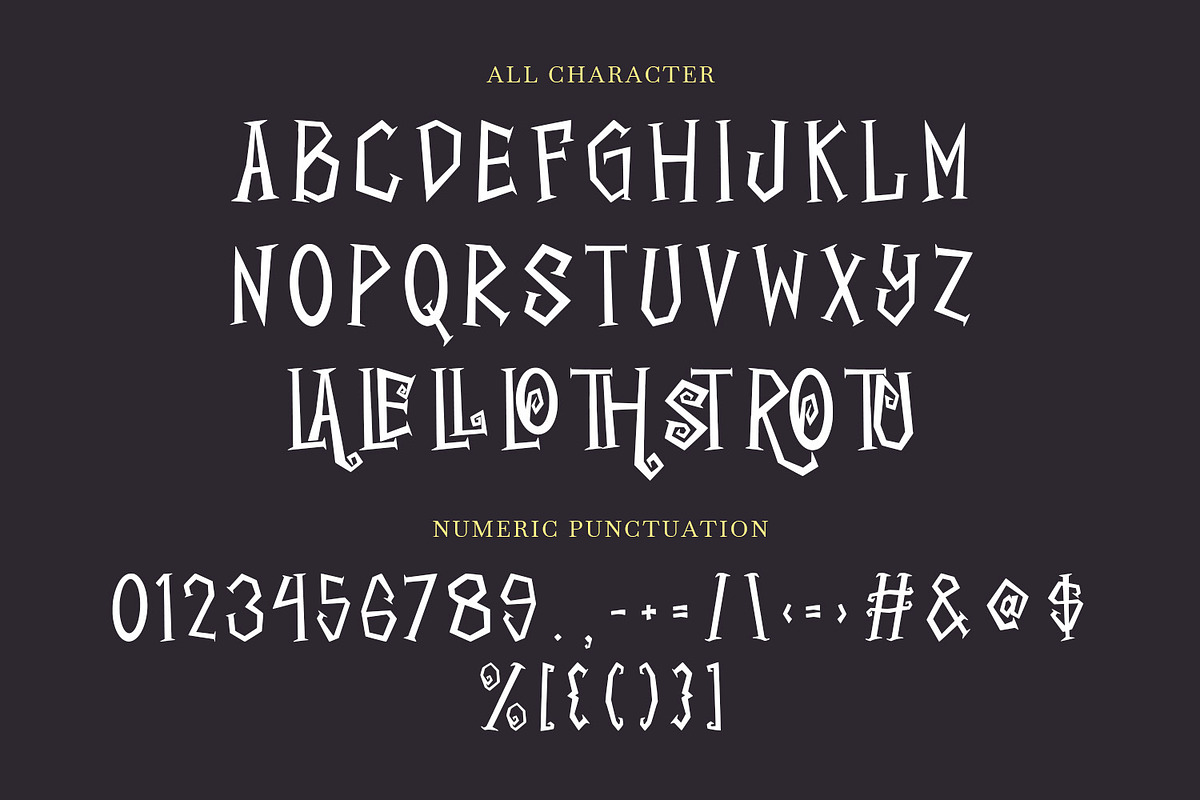 Thalike Display Font, a Serif Font by Maulana Creative (Photo 7 of 7)